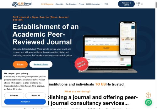 OJS Dergi - OJS Dergi - Akademik Hakemli Dergi Sistemi