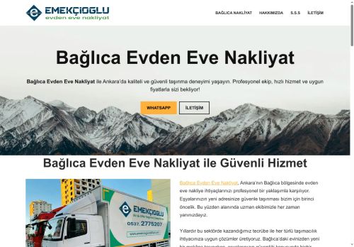 Bağlıca Evden Eve Nakliyat İle % 20 İndirimli Ev Taşıma