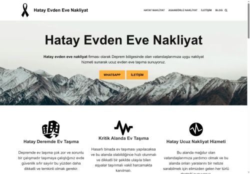 Hatay Evden Eve Nakliyat ® | Ucuz Nakliyat | 0 545 155 5207