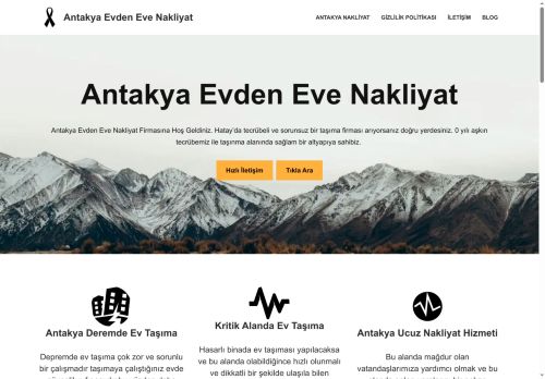 Antakya Evden Eve Nakliyat ® | Ucuz Taşıma | 0 545 155 5207