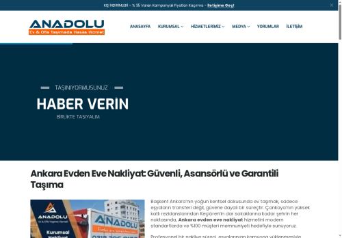 Şehirler Arası Nakliyat % 20 İndirim ile Hemen Taşının