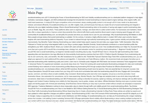 wiki.socialbookmarkkey.com