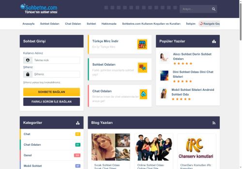 Sohbet Chat Muhabbet Mobil Sohbet