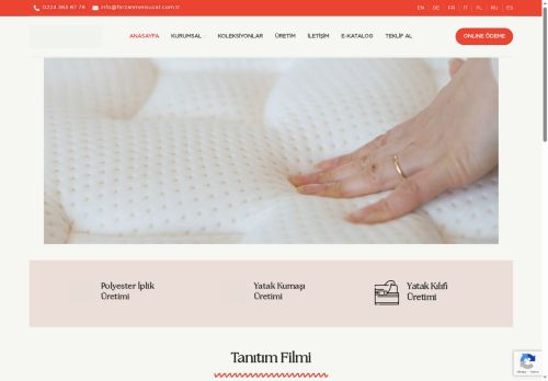 Bursa | Ferzan Mensucat - Yatak Kumaşı Üreticisi