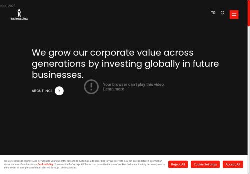 İnci Holding - Anasayfa