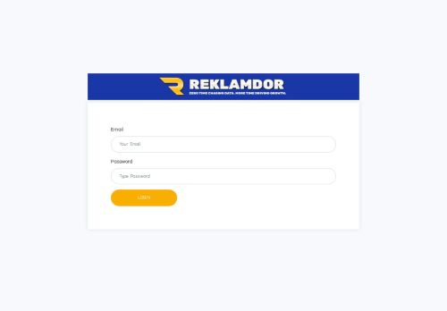Login - Reklamdor