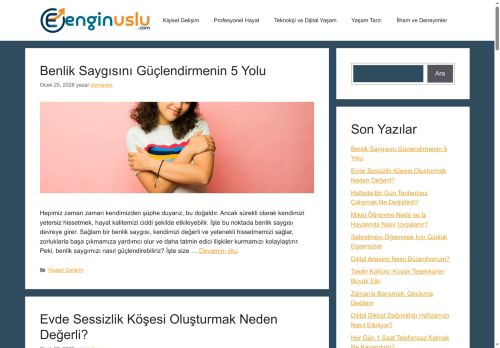 Kişisel Gelişim, Teknoloji ve İlham Verici Deneyimler