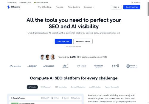 SE Ranking — AI SEO Software That Gets Results