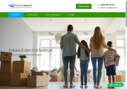 Ankara Özçelik Nakliyat Evden Eve Nakliyat Ofis ve İş Yeri Taşıma