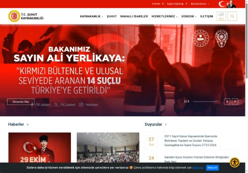 Şuhut Kaymakamlığı