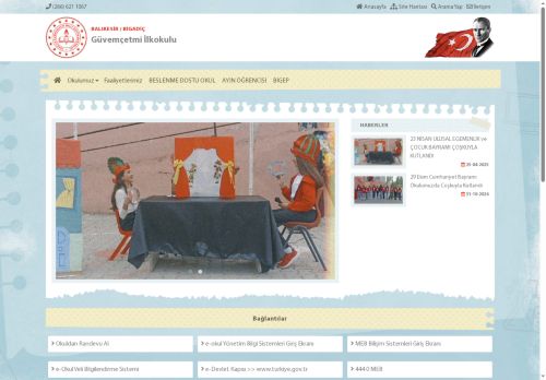 Güvemçetmi İlkokulu - BALIKESİR / BİGADİÇ