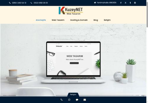 KuzeyNET Web Tasarım Hosting ve Domain Kayıt