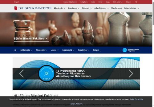 İbn Haldun Üniversitesi - Eğitim Bilimleri Fakültesi