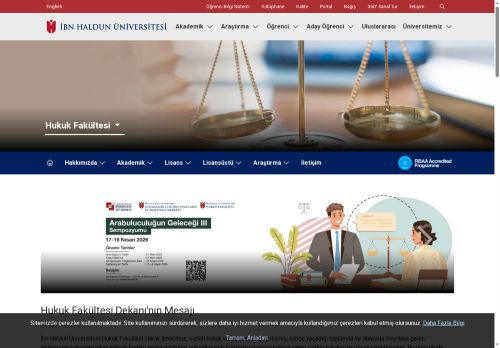 İbn Haldun Üniversitesi - Hukuk Fakültesi