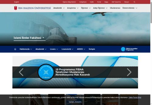 İbn Haldun Üniversitesi - İslami İlimler Fakültesi