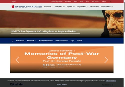 Sözlü Tarih ve Toplumsal Hafıza Uygulama ve Araştırma Merkezi