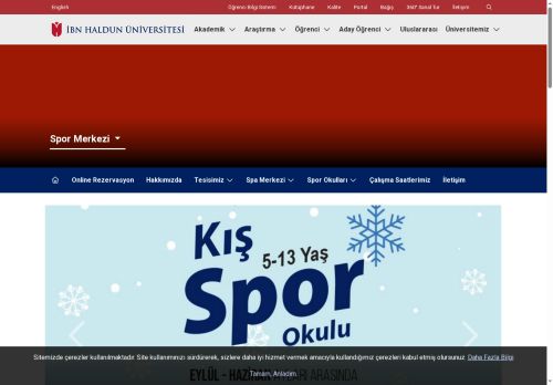 İbn Haldun Üniversite - Spor Merkezi