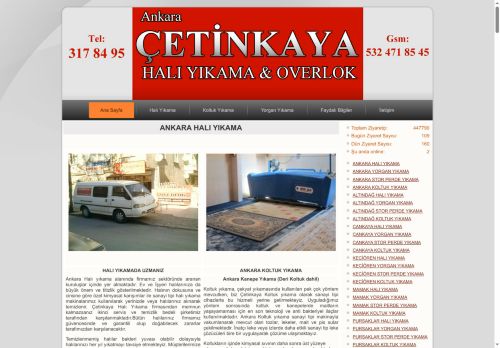 Ankara Halı Yıkama ve Temizlik Hizmetleri