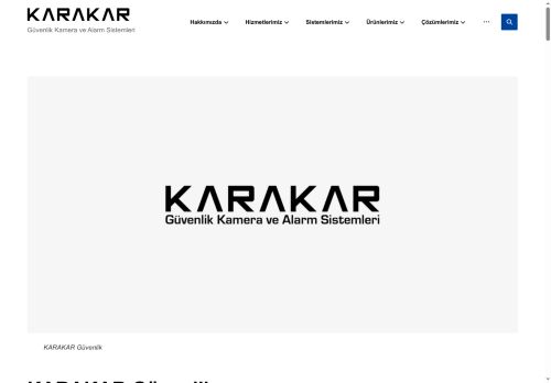KARAKAR Güvenlik Kamera ve Alarm Sistemleri