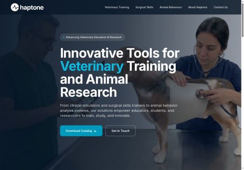 Veterinary Training & Animal Behaviour Systems - Haptone