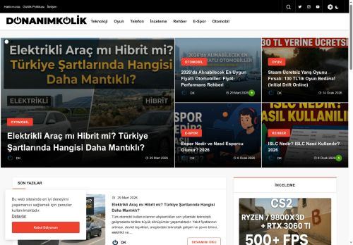 Donanım Kolik | Teknoloji Haberleri, Ürün Rehberleri ve Dahası