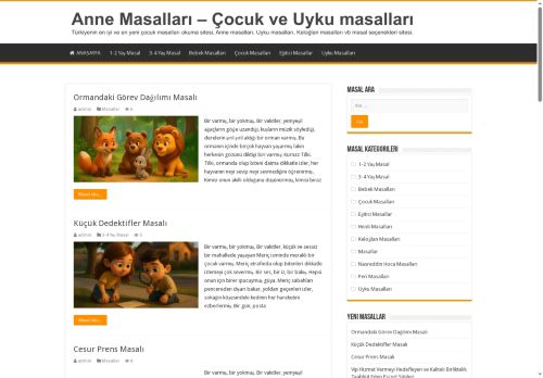Çocuk ve Uyku masalları - Anne Masalları