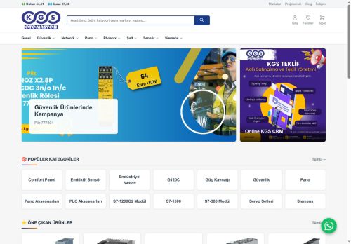 Kocaeli PLC   Otomasyon Ürünleri Satış | Sıfır   2. El Malzeme