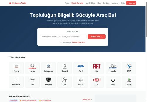 En Uygun Araba - Hangi Arabayı Almalısın?