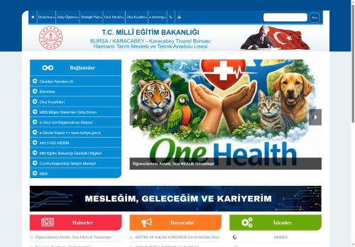 Karacabey Ticaret Borsası Harmanlı Tarım Mesleki ve Teknik Anadolu Lisesi - BURSA / KARACABEY