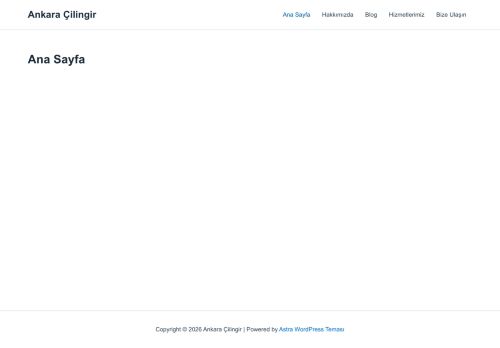 Ankara Çilingir Anahtarcı Oto Çilingir