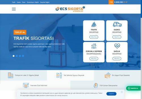 ECS Sigorta | En Uygun Sigorta Teklifini Online Al