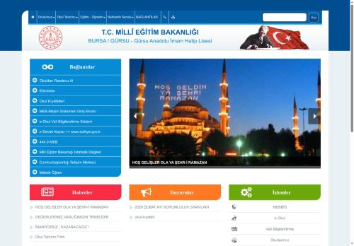 Gürsu Anadolu İmam Hatip Lisesi - BURSA / GÜRSU