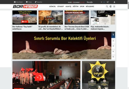 Niğde Bor Haberleri - Güney Doğalgaz'dan Türkiye'de İlk