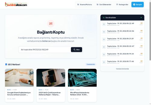 19.03.2026 18:22:49 - Toplu Liste