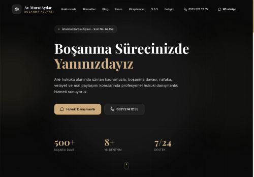 Av. Murat Aydar | İstanbul Boşanma Avukatı