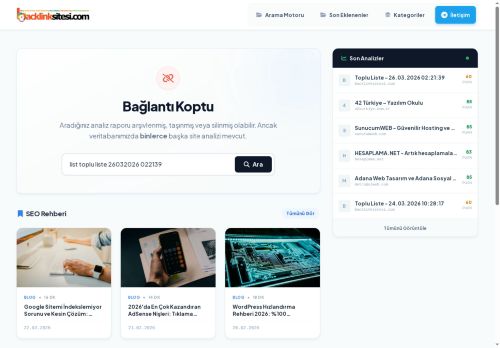 26.03.2026 02:21:39 - Toplu Liste