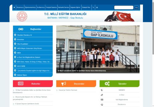 Gap İlkokulu - BATMAN / MERKEZ