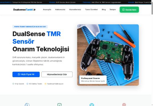 DualSense Tamiri Perpa Şişli | PS5 Kol Drift Sorunu Kesin Çözüm 2026