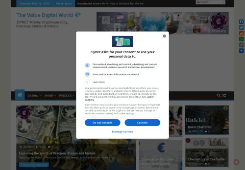 The Value Digital World 💎 – ZiYNET Money, Cryptocurrency, Precious stones & metals
