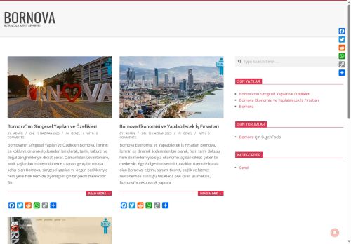 Bornova – Bornova Kent Rehberi
