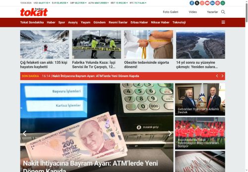 Tokat Son Dakika Haberleri, Tokat Haberler - Tokat Haber