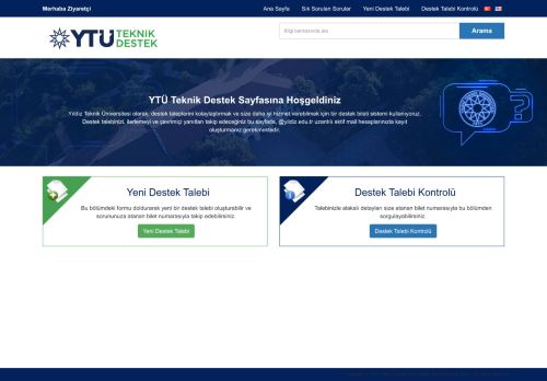 Yıldız Teknik Üniversitesi Destek Ekibi