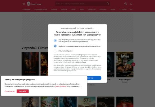 Sinemalar.com - Türkiye'nin sinema sitesi