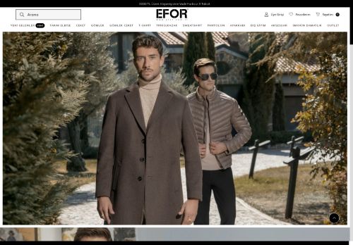 Erkek Giyimde Modanın Adresi | Efor Giyim