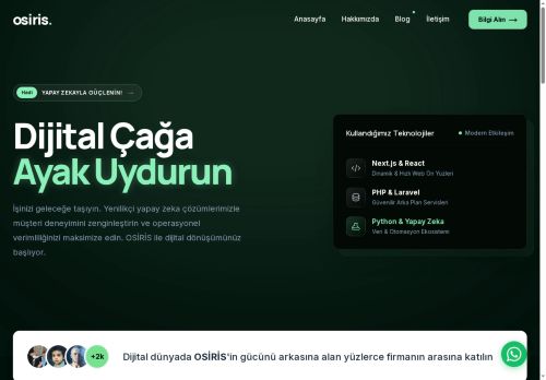 Osiris Bilişim | Antalya ve Manavgat Kurumsal Yazılım