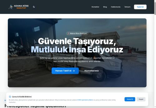 Güvenilir Evden Eve Taşımacılık - Adana Köse Nakliyat