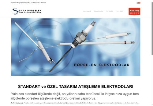 Porselen Elektrod, Elektroporselen, Elektrot