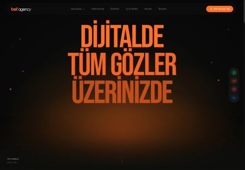 BEF Agency | Dijitalde Tüm Gözler Üzerinizde