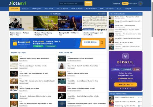 En Güncel Do Re Mi Melodika Notalar - Notaevi.Net