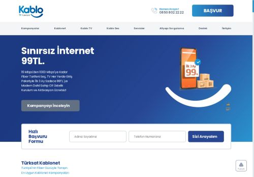 Türksat Kablonet ® | Türksat Kablo Resmi Yetkili Web Sitesi